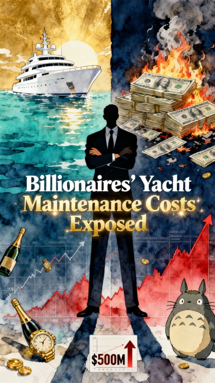 Billionaires' Yacht Maintenance Costs Exposed