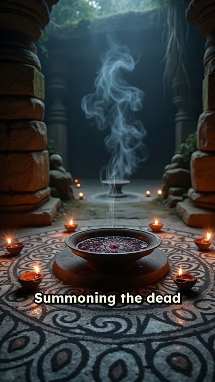 The Lady in the Red Veil