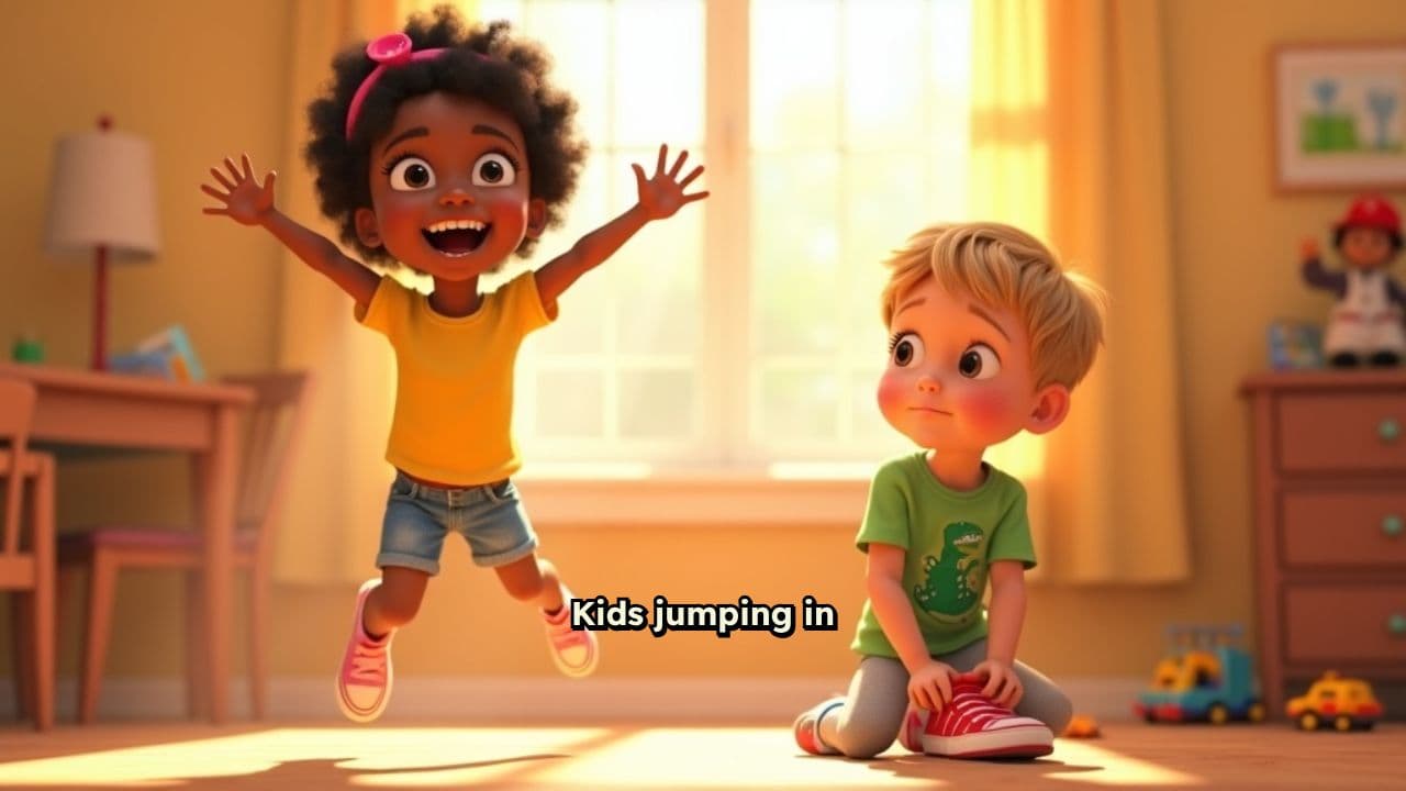 Playful Kids Ready for Adventure