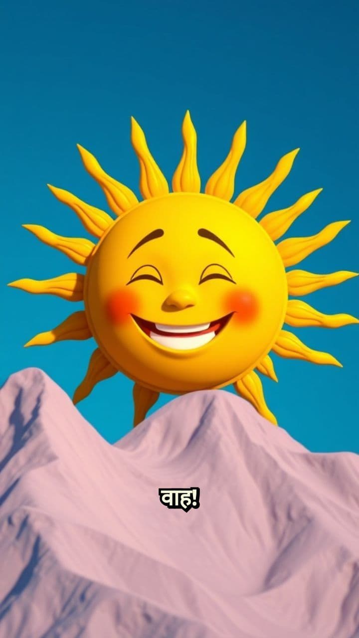 सूरज और बादल की दोस्ती