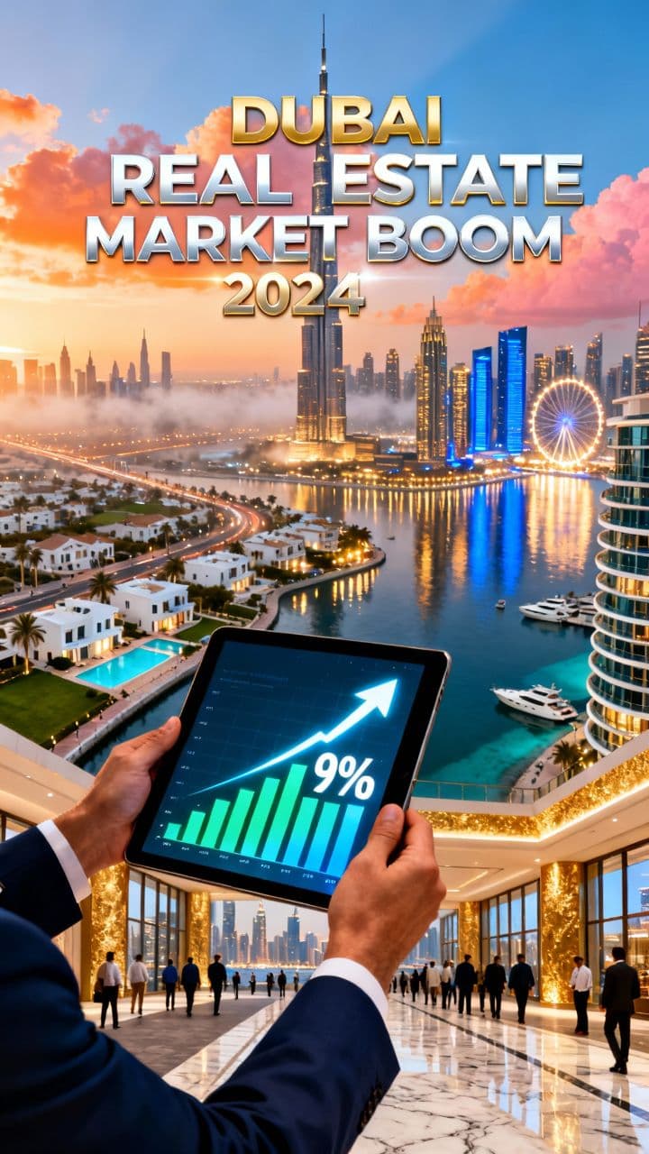 Dubai Real Estate Market Boom 2024
