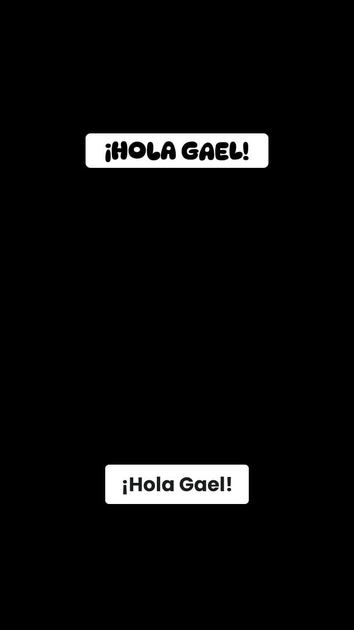 Cumpleaños Especial para Gael