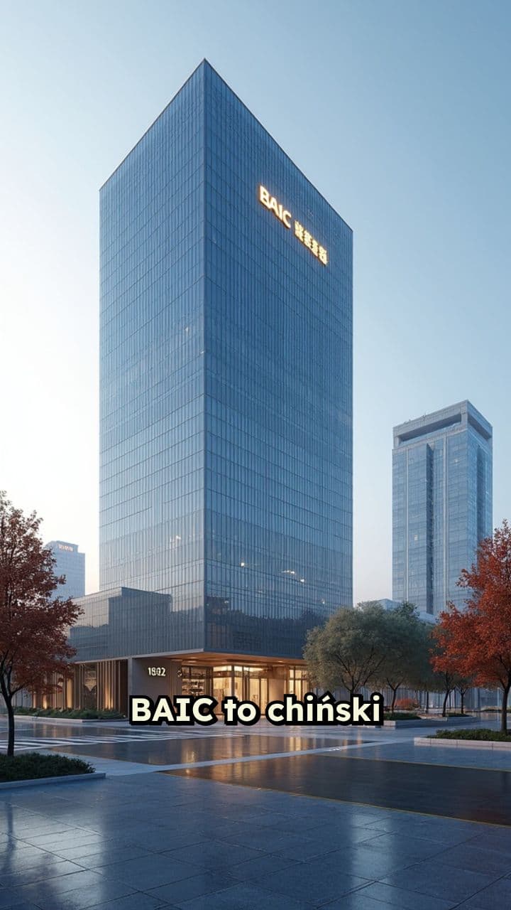 BAIC: Chiński koncern motoryzacyjny