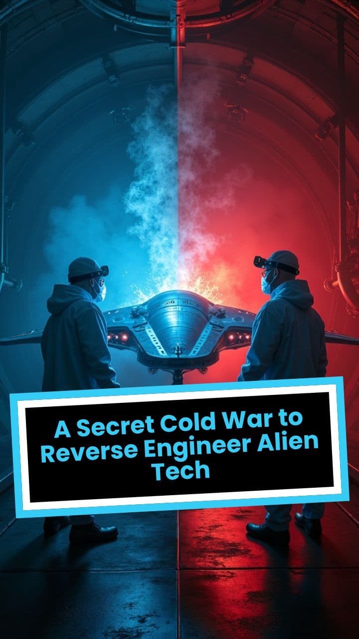 A Secret Cold War to Reverse Engineer Alien Tech