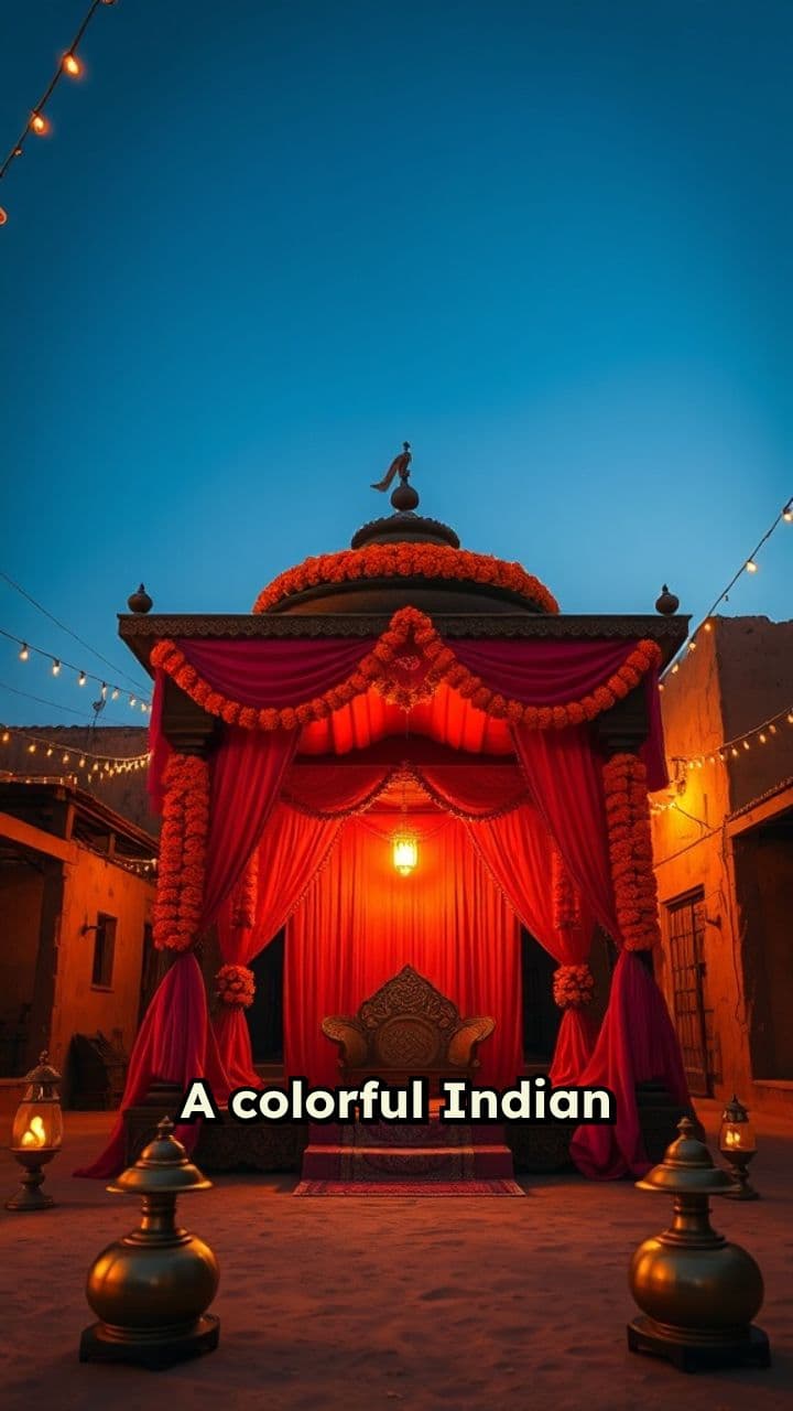 Cinematic Indian Village Wedding Celebration