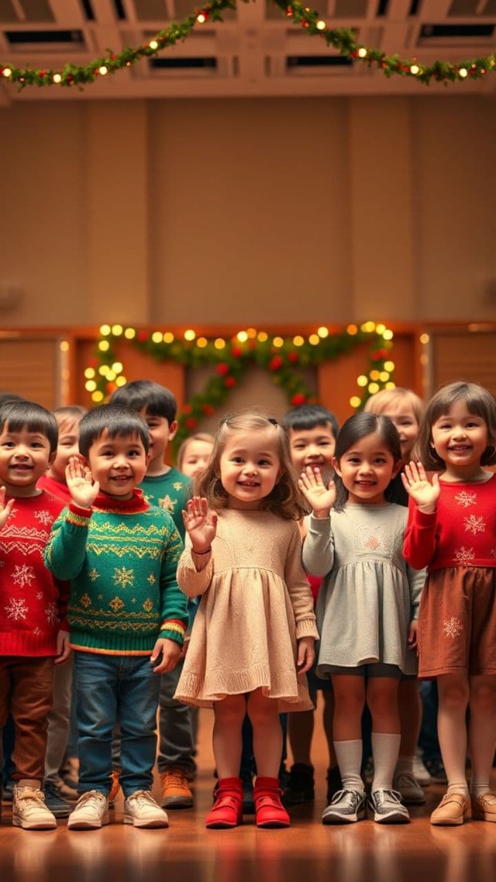 Christmas Costume Parade Celebration