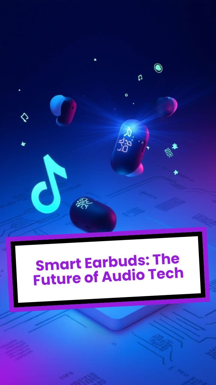 Smart Earbuds: The Future of Audio Tech