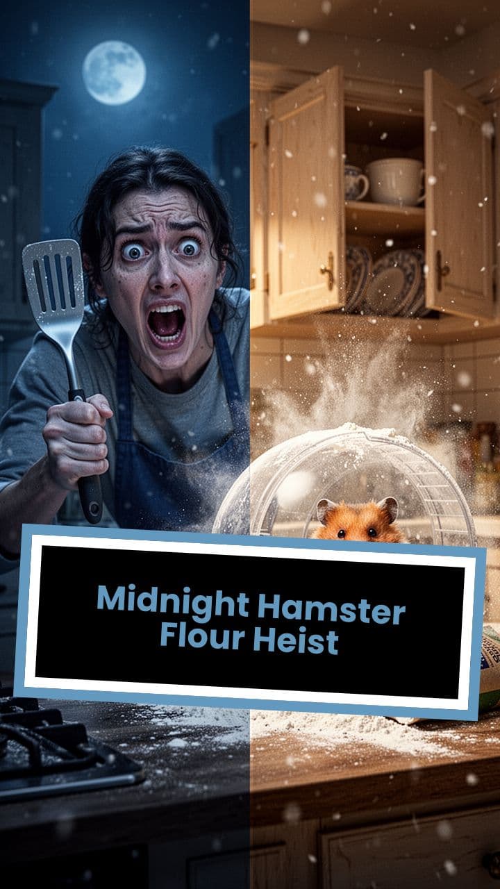 Midnight Hamster Flour Heist