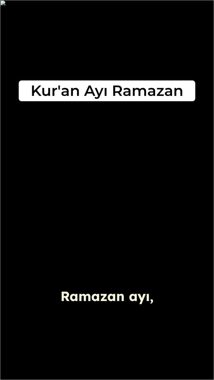 Ramazan ve Oruç Bilgilendirme