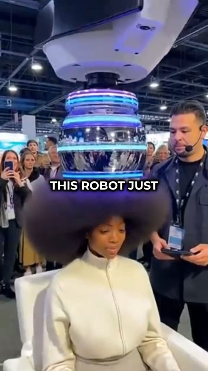 Robot Revolutionizes Hair Styling in Seconds