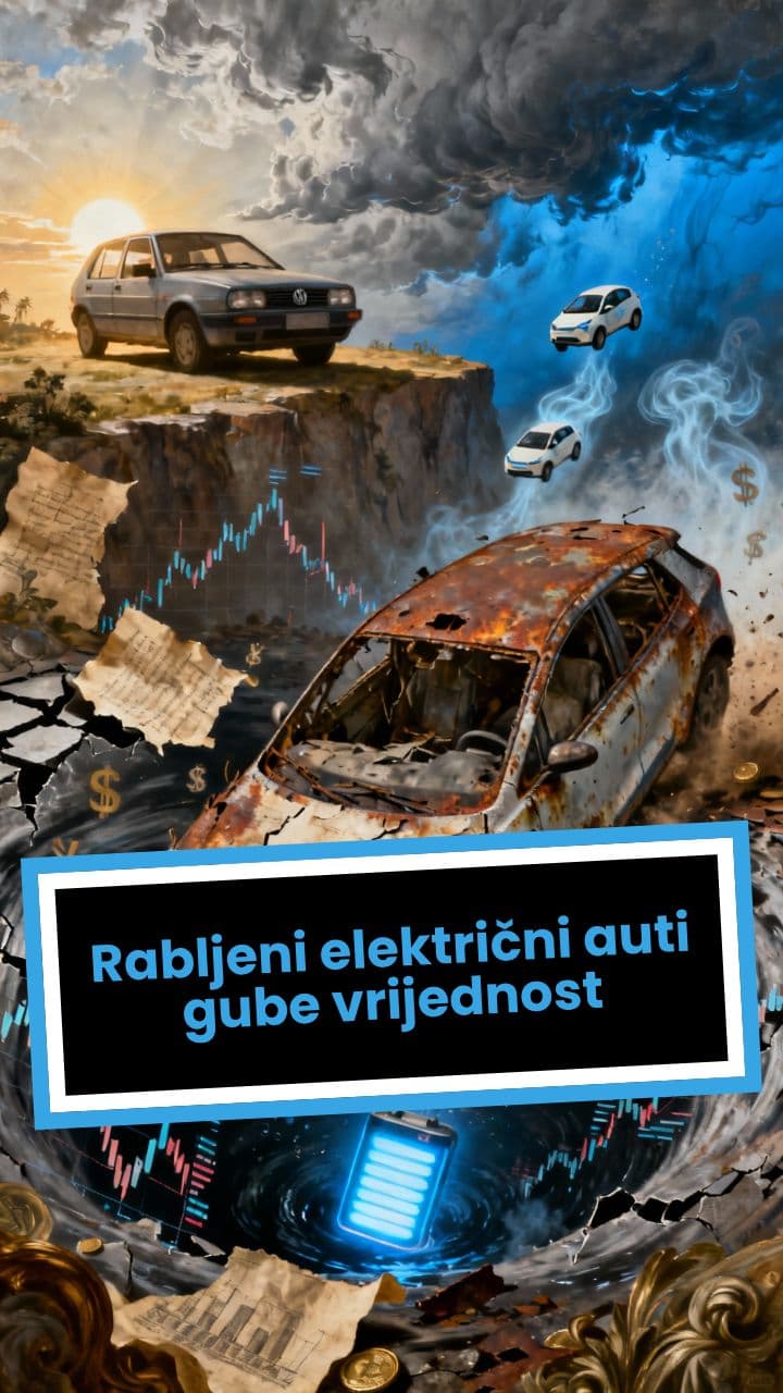 Rabljeni električni auti gube vrijednost