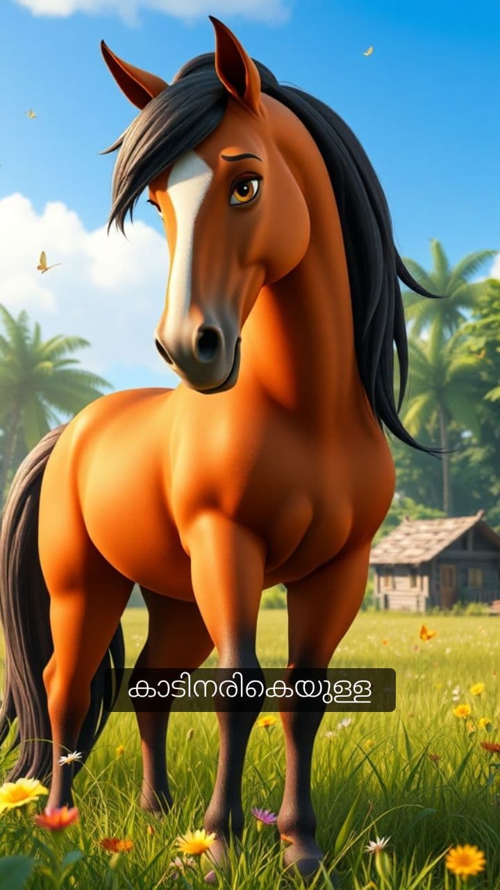 ആന രക്ഷിച്ച കുട്ടൻ കുതിര