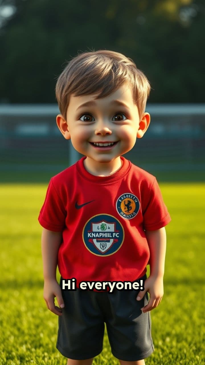 Knaphill Kid: Friendly Mascot!