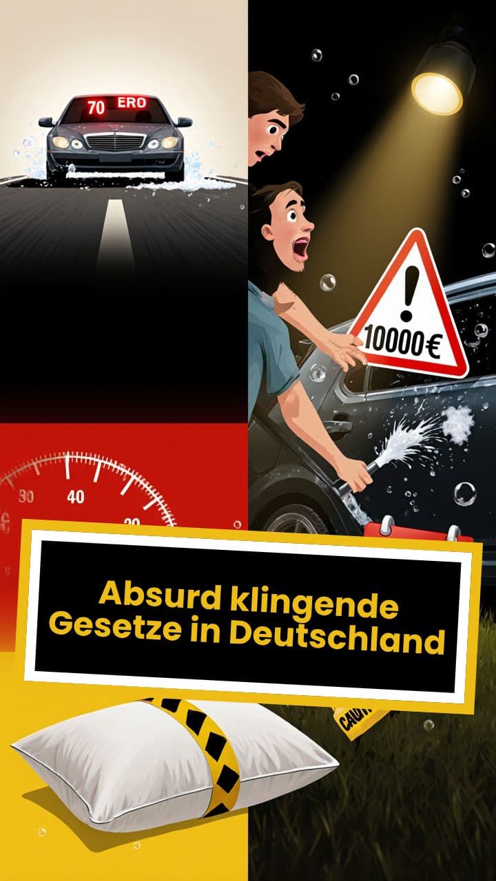 Absurd klingende Gesetze in Deutschland