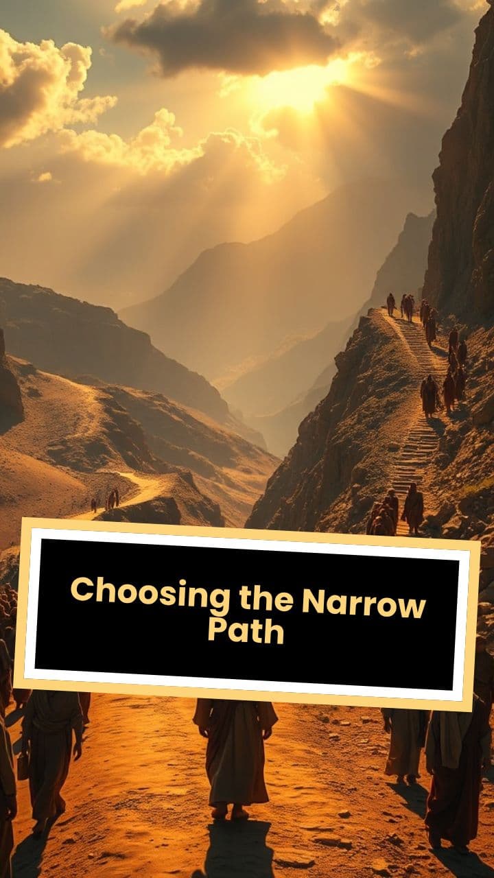 Choosing the Narrow Path