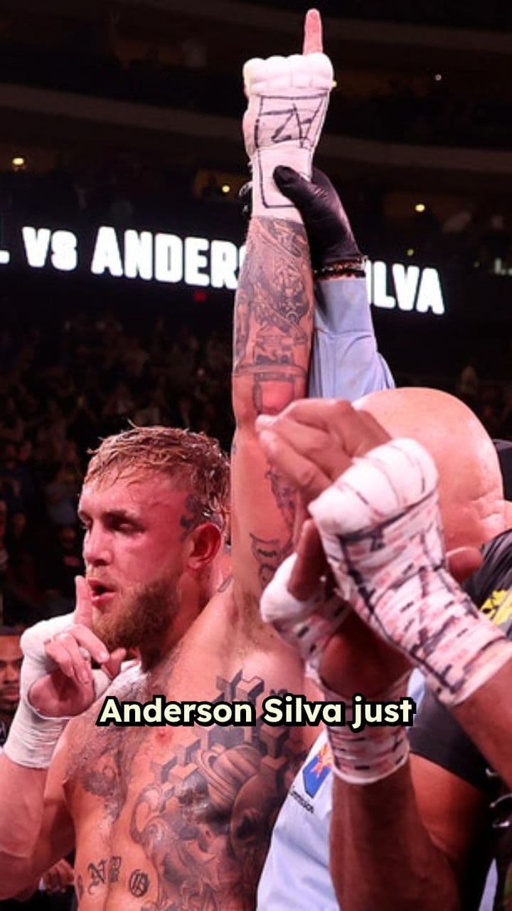 Anderson Silva Defends Jake Paul's Skills