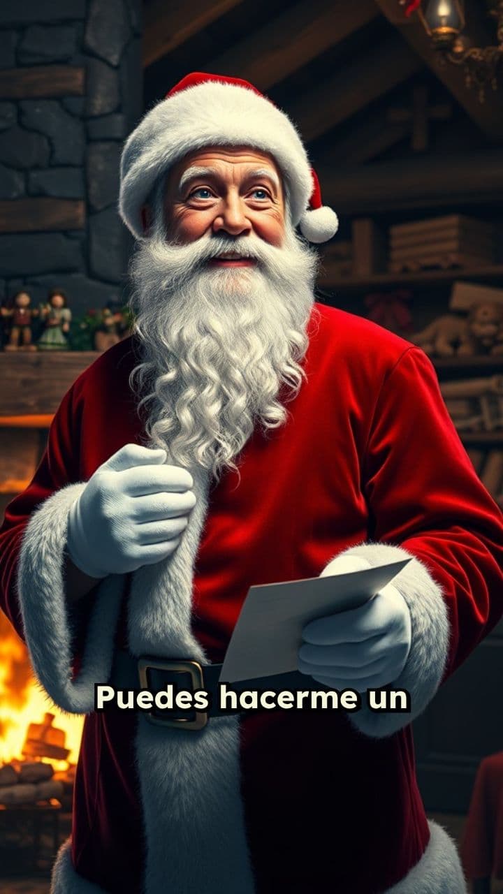 Mensaje de Papá Noel para Ainhara
