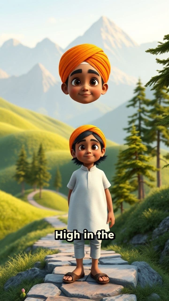 A Serene Walk to the Mountain Gurudwara