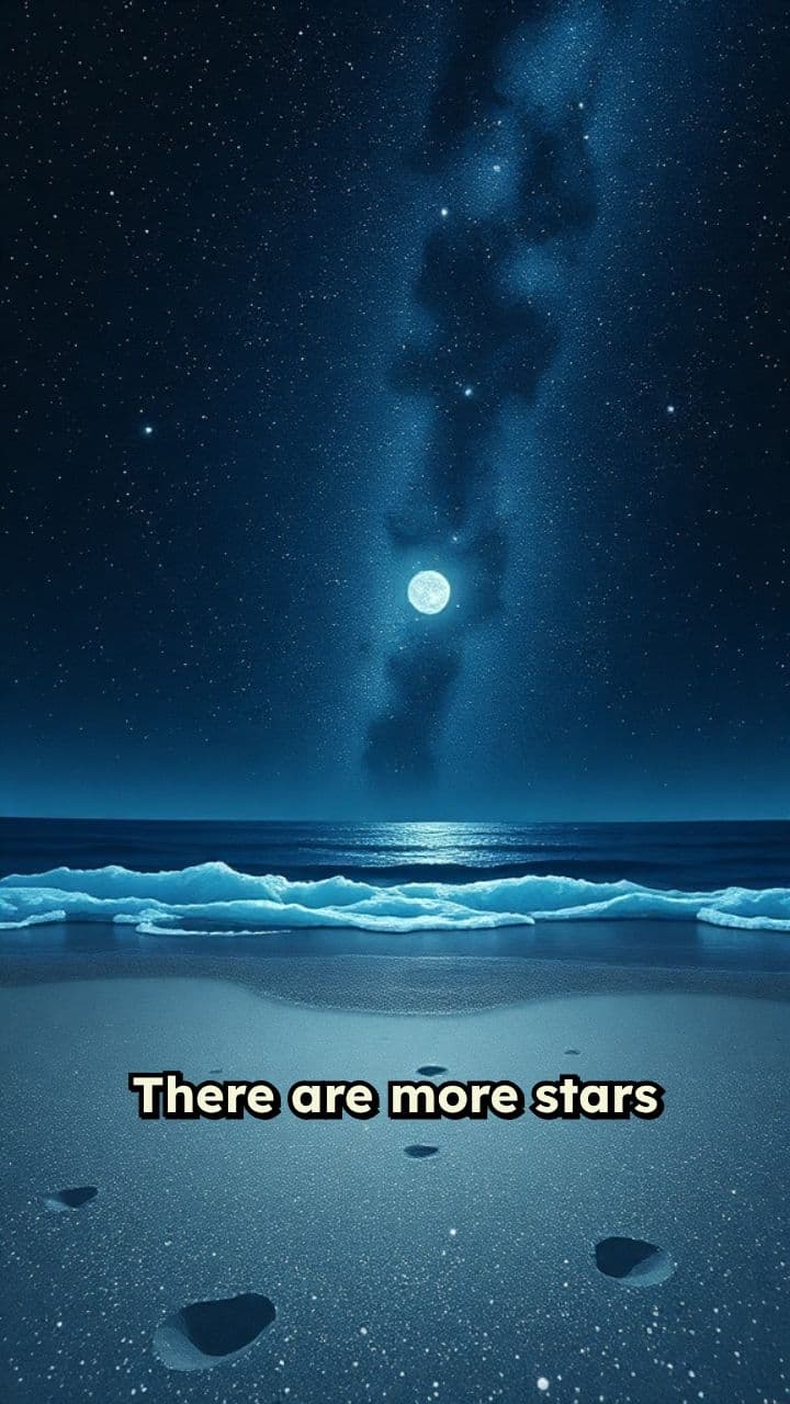 Stars Outnumber Earth’s Sand Grains