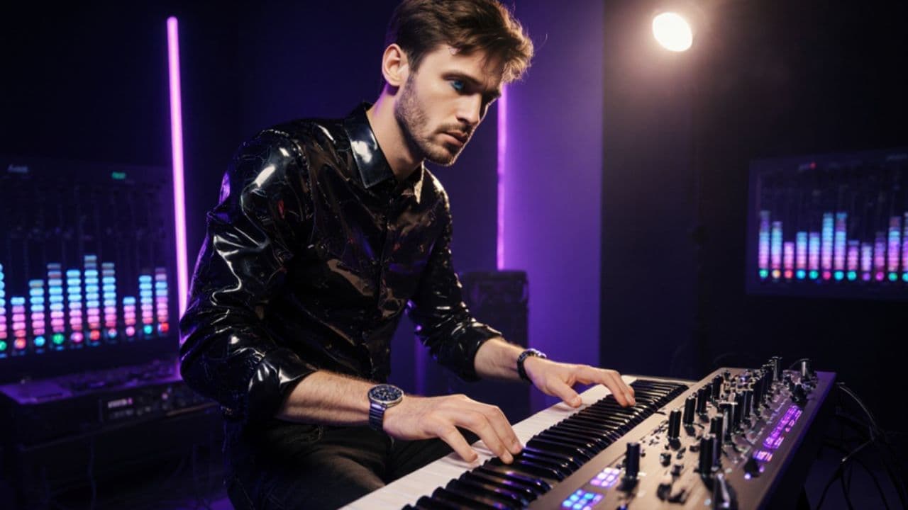 Electro-Dance Synthesizer Performance