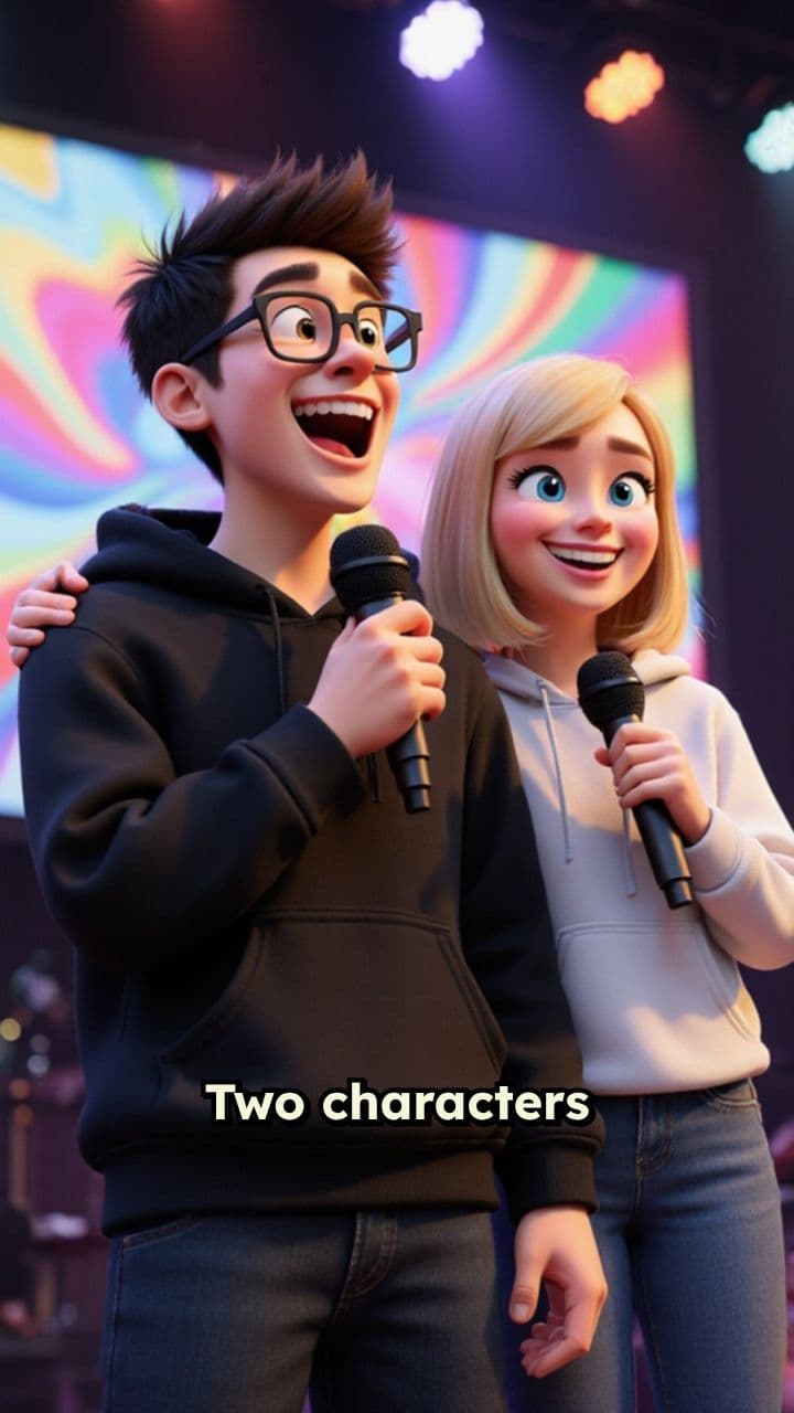 Караоке в стиле Пиксара