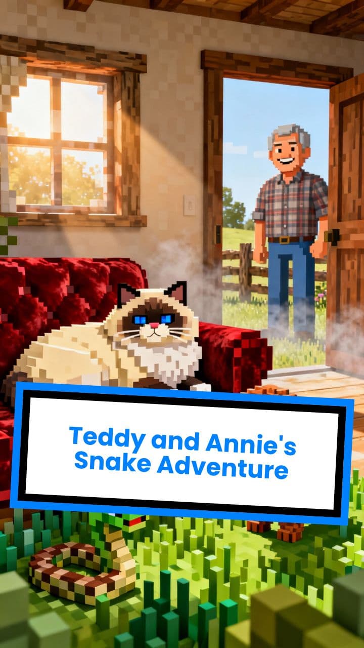 Teddy and Annie's Snake Adventure