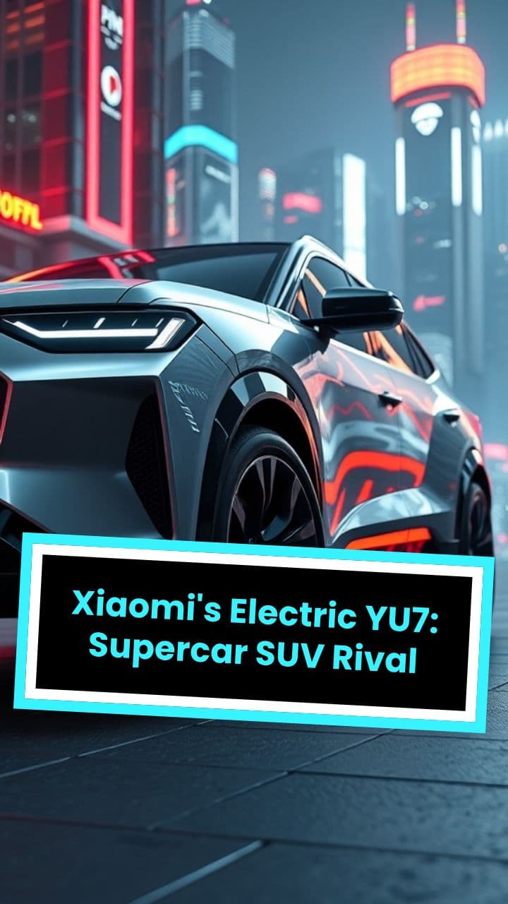 Xiaomi's Electric YU7: Supercar SUV Rival