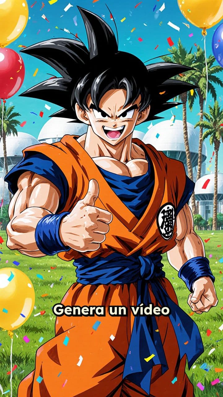 Goku Birthday Wishes for Fernando