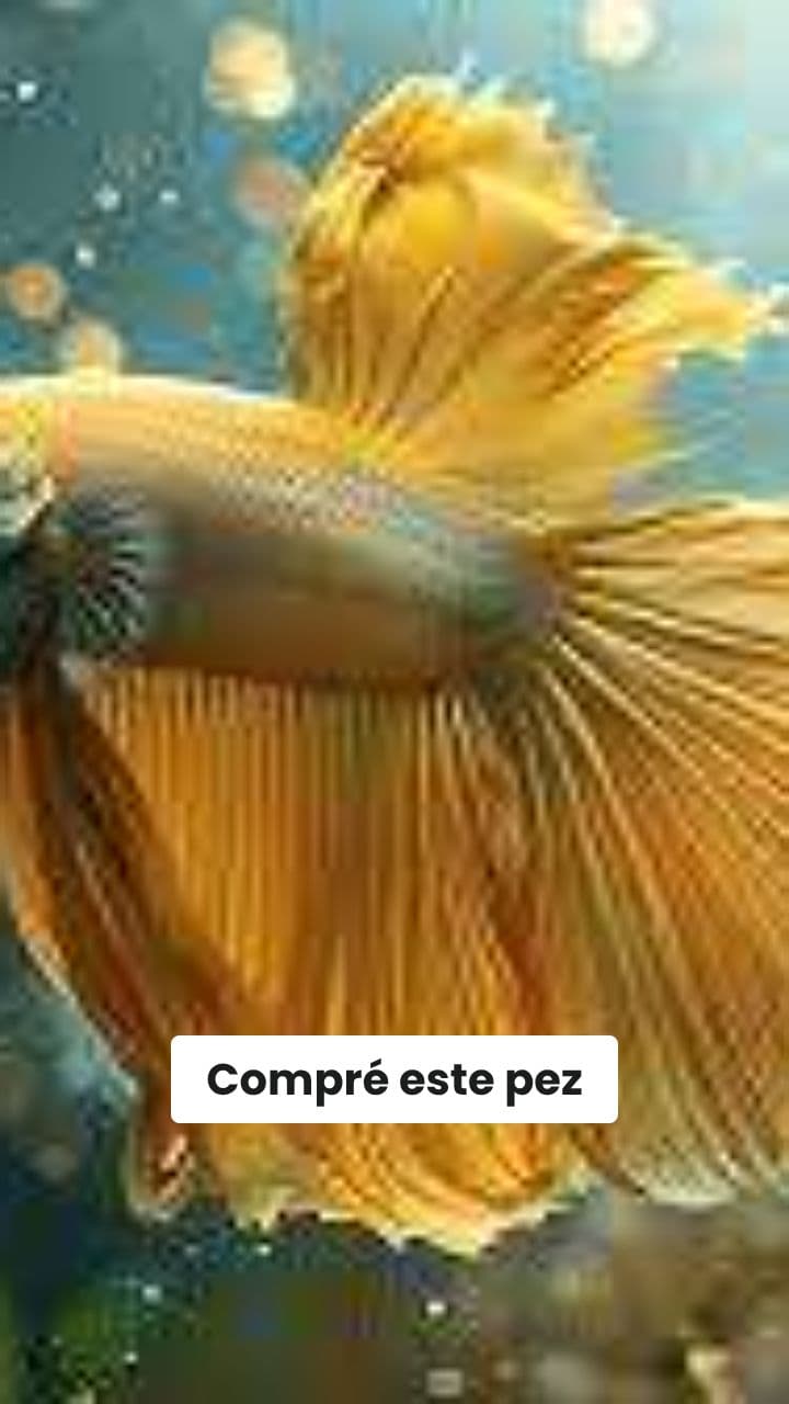 Compañero silencioso en el acuario