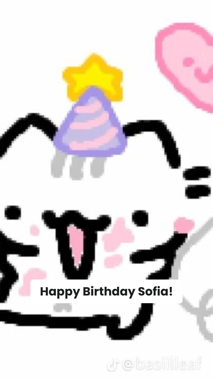 Sofia's Birthday Message from Douma