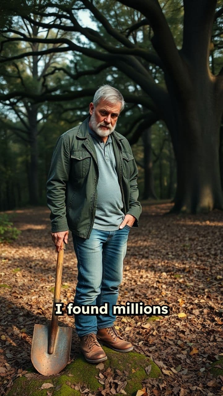 Millions of Dollars Buried in Woods