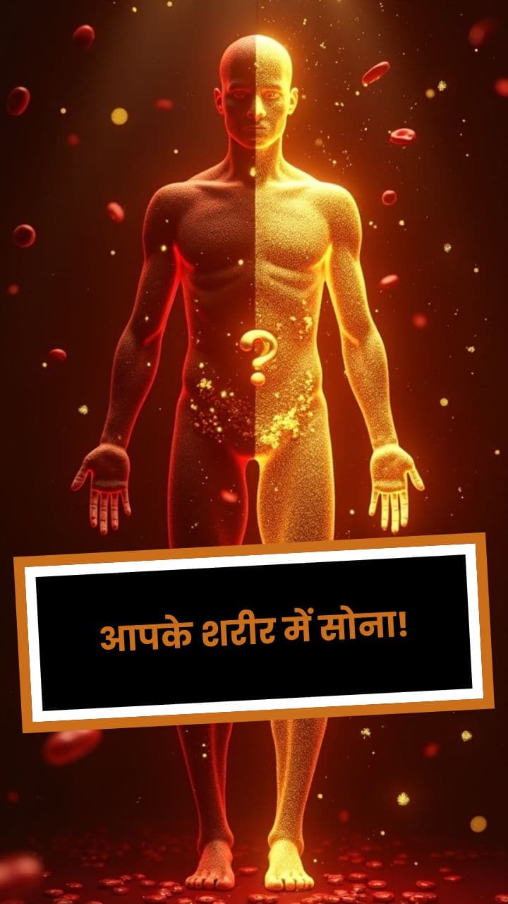 आपके शरीर में सोना!