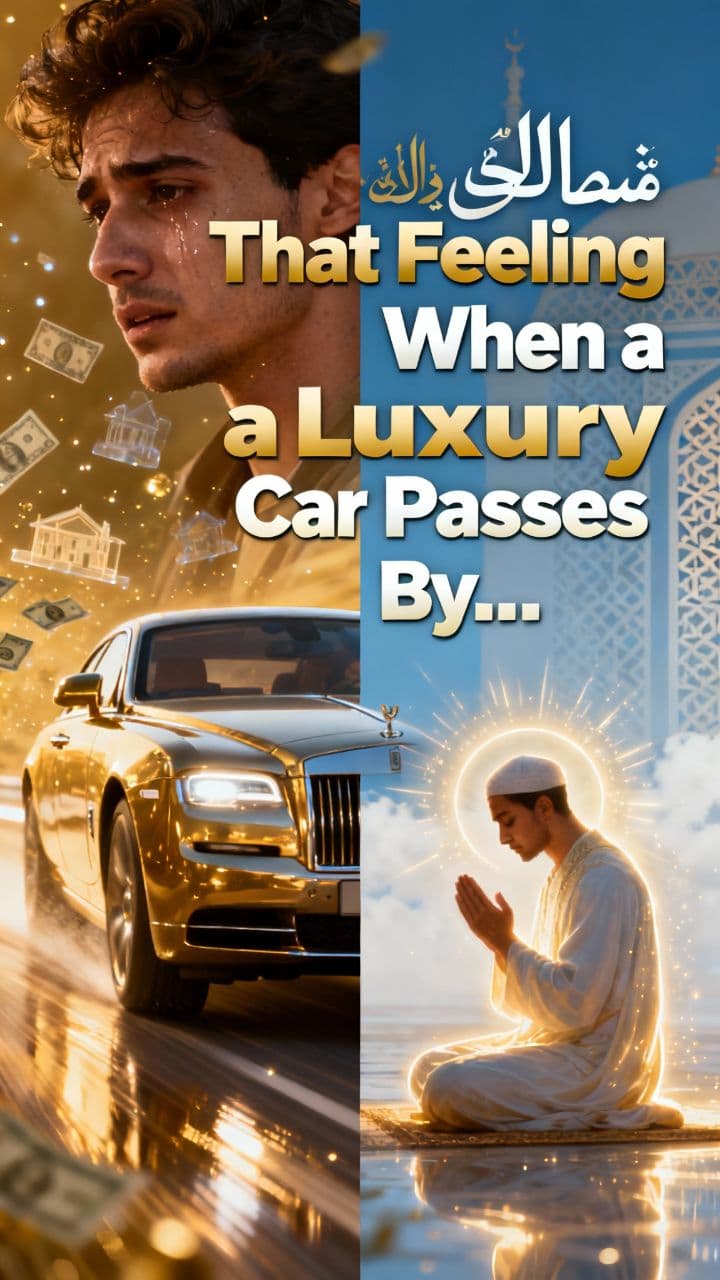 That Feeling When a Luxury Car Passes By...