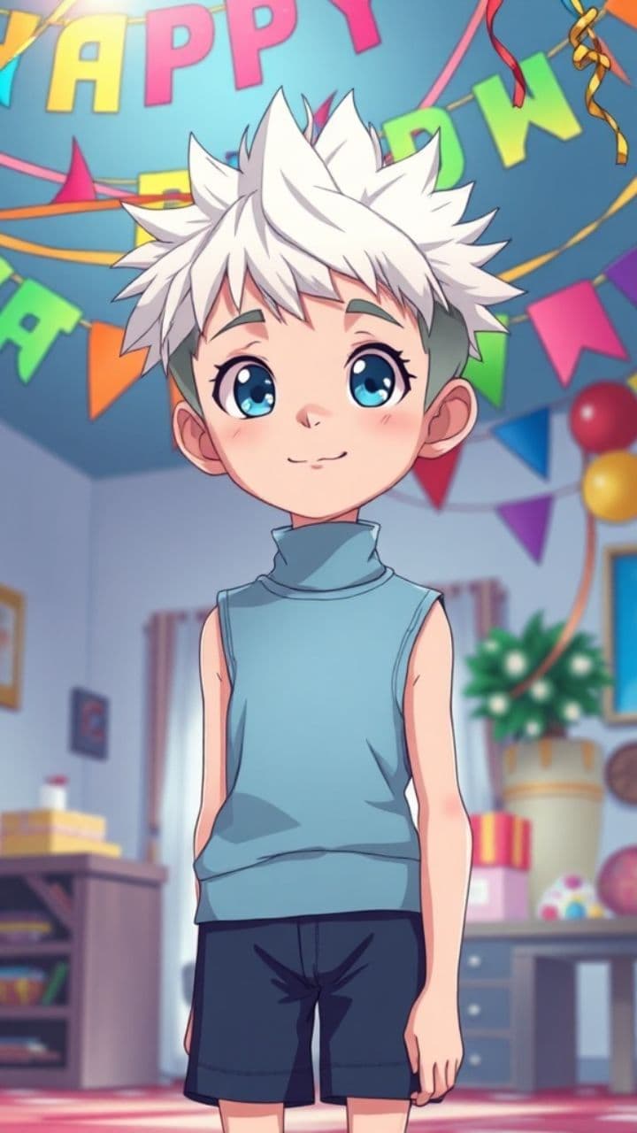 Happy Birthday Wishes from Killua