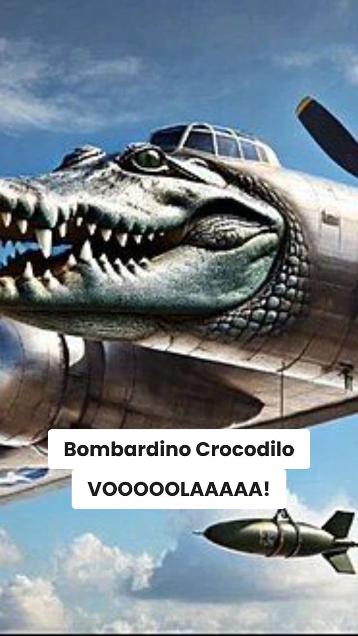 Bombardino Crocodilo: Il Caos Volante