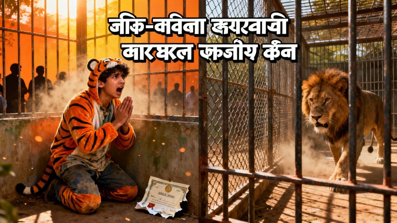 বাঘ-সিংহের খাঁচায় বেকার অনার্স পাশ