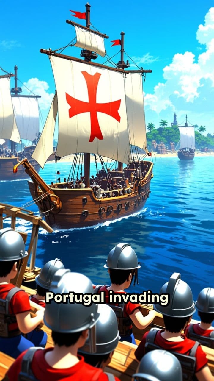 Portugal's Naval Invasion of India in Roblox