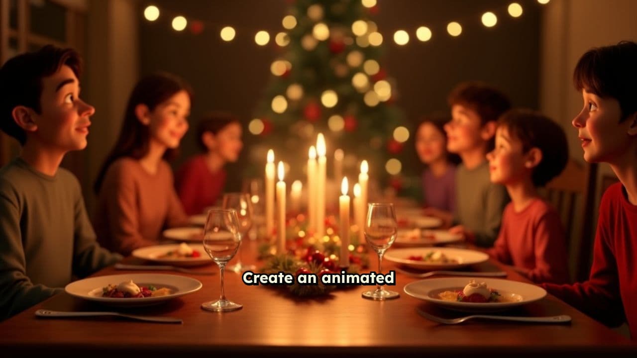 Cena de Nochebuena en el Porche