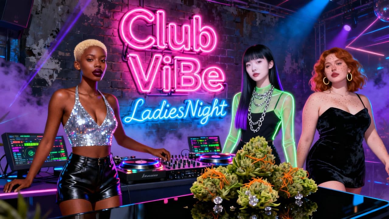 Club ViBe Ladies Night Scene