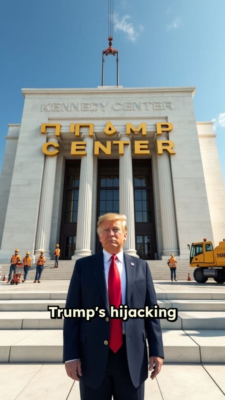 Trump’s Kennedy Center Takeover