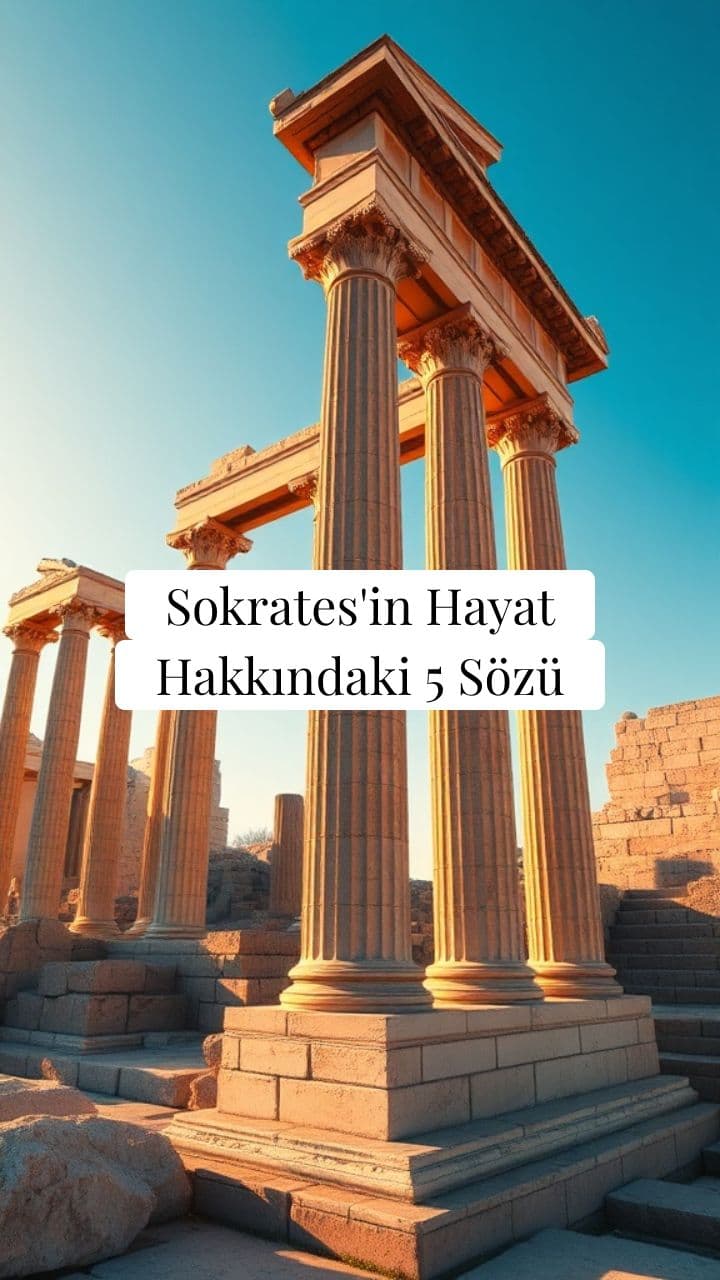 Sokrates'in Hayat Hakkındaki 5 Sözü