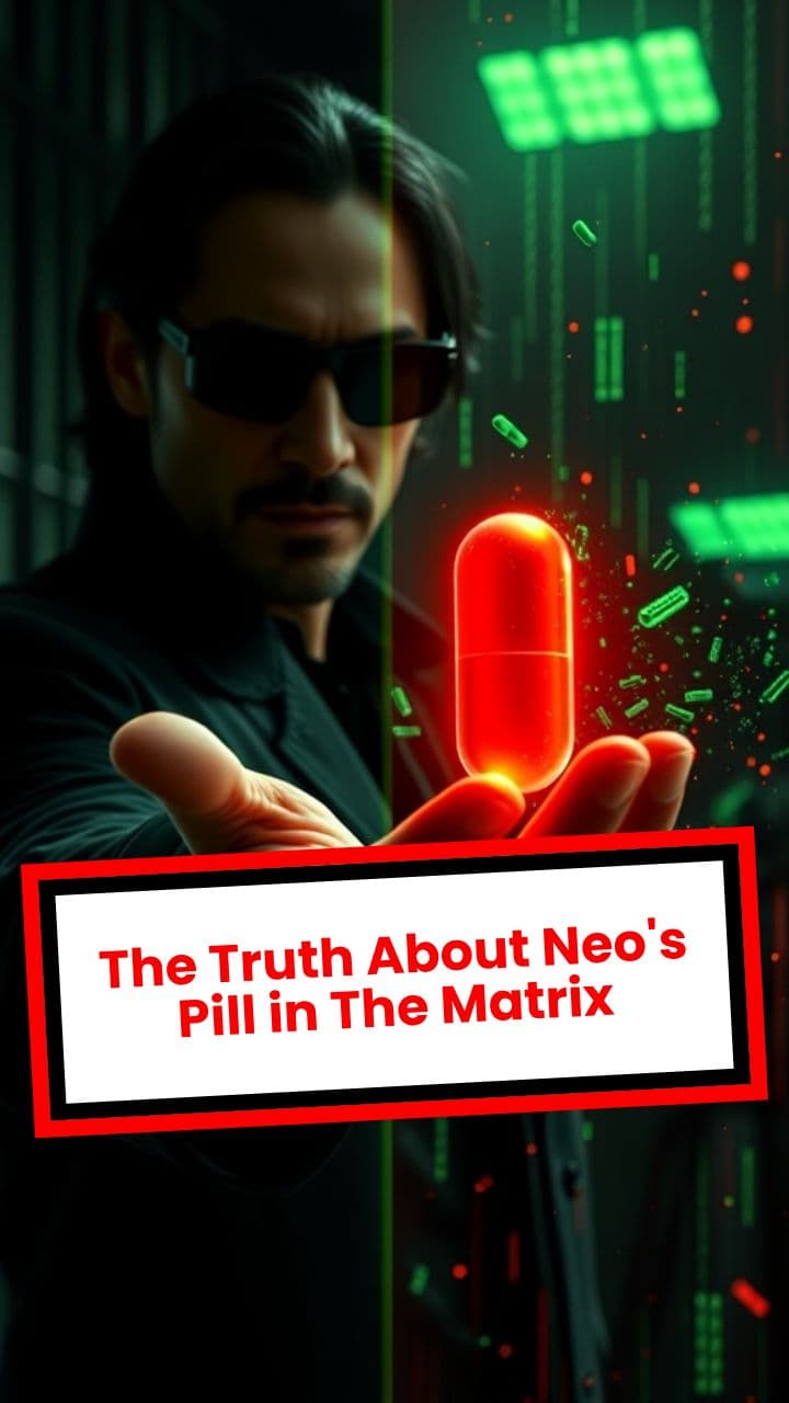 The Truth About Neo's Pill in The Matrix