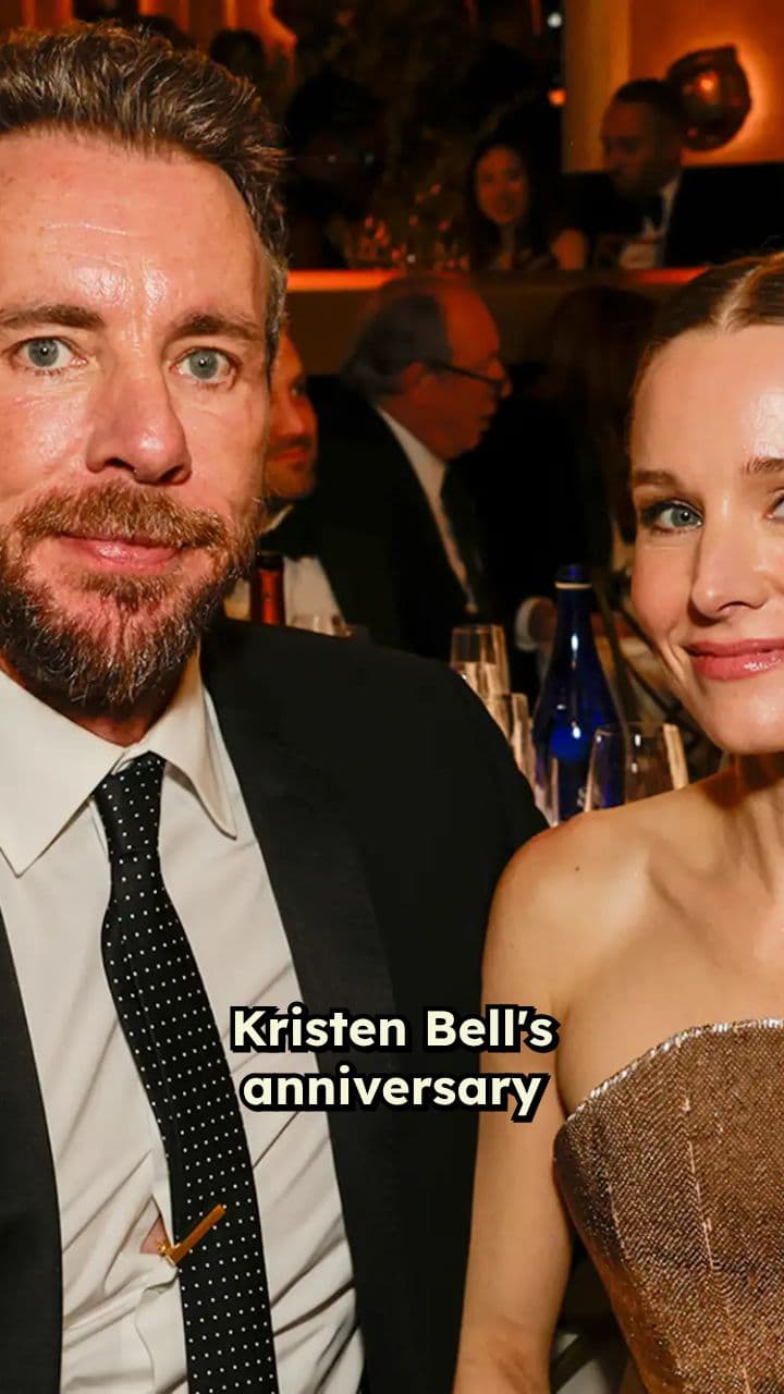 Kristen Bell Faces Backlash Over Anniversary Post