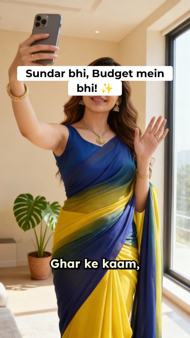 Viral Saree UGC Ad