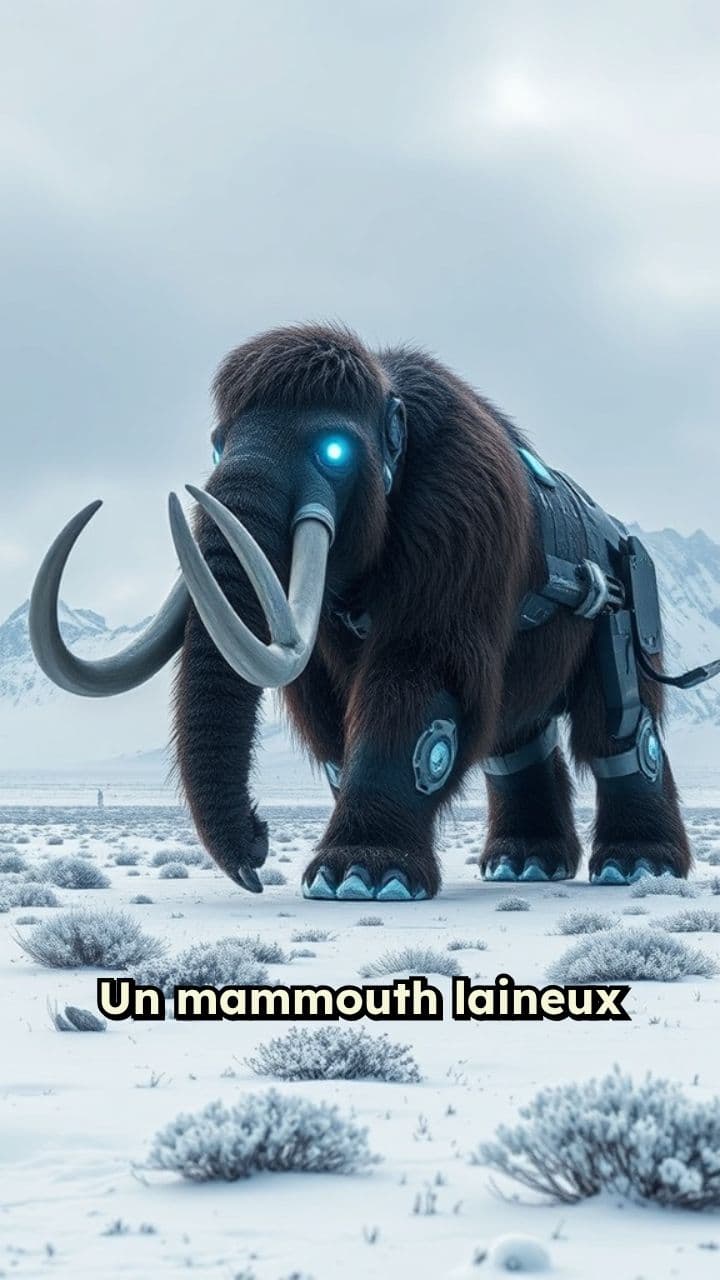 Mammouth Cybernétique dans la Toundra