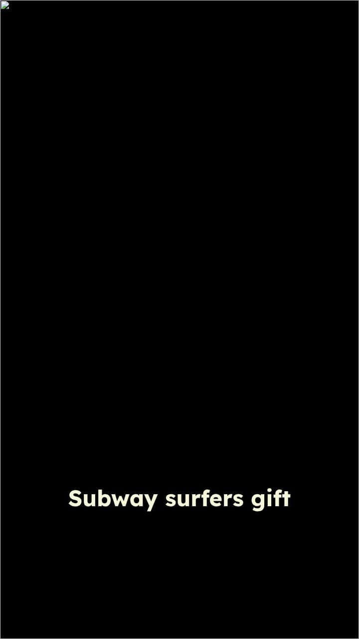 Subway Surfers Gift Box Editing