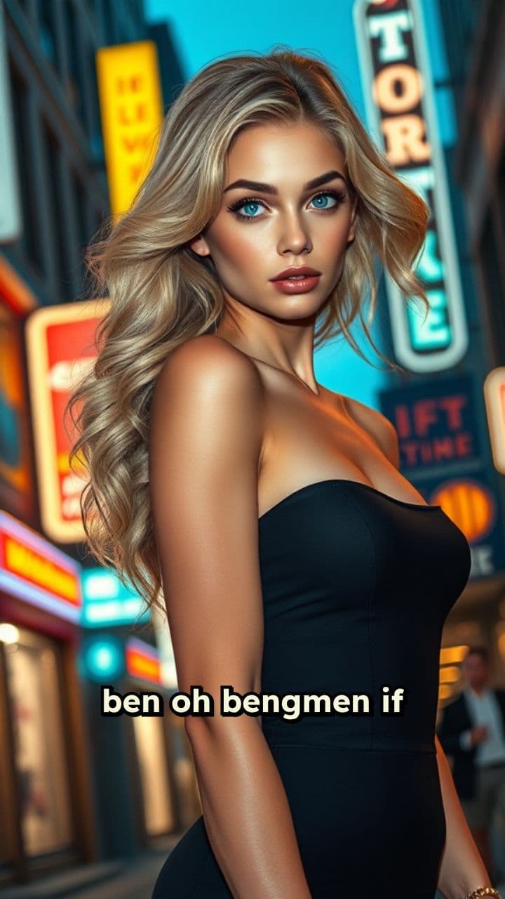 Hot Tall Blond Girl Repetition