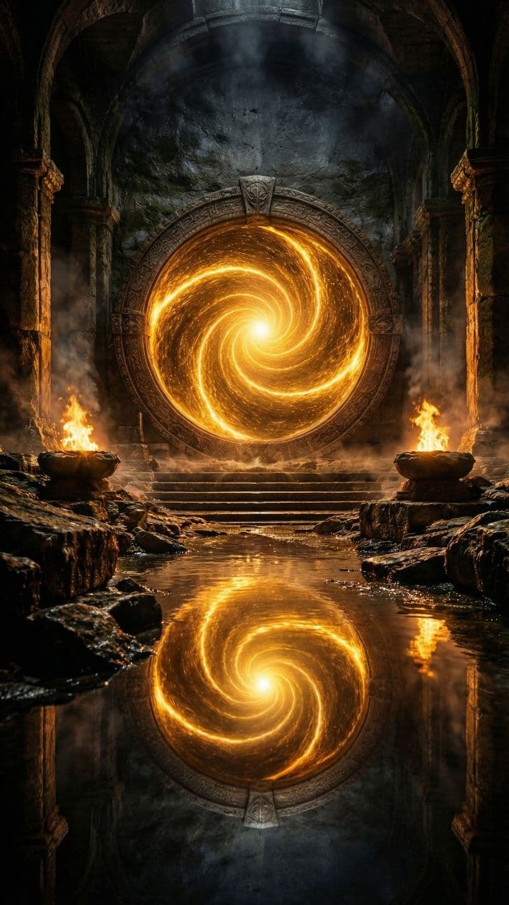 Journey Through the Golden Portal