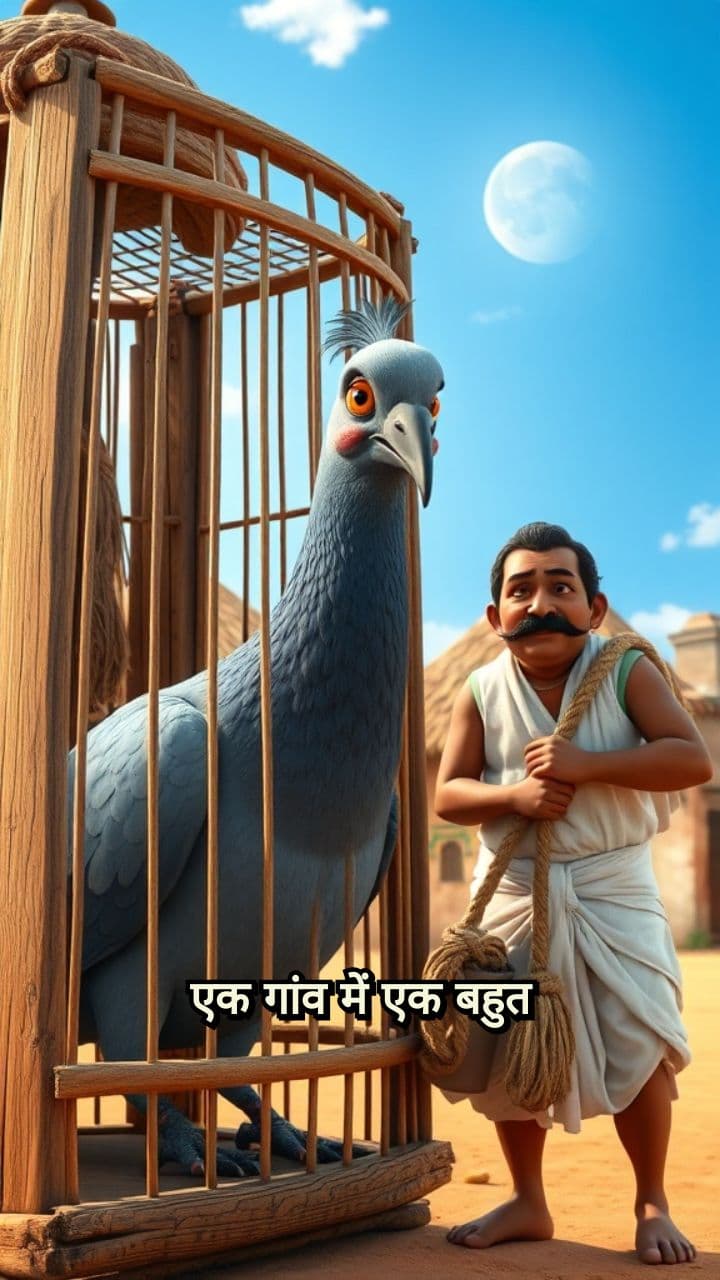 Giant Pigeon’s Escape and Tears