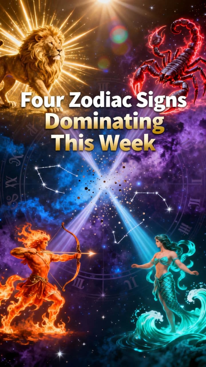 Four Zodiac Signs Dominating This Week